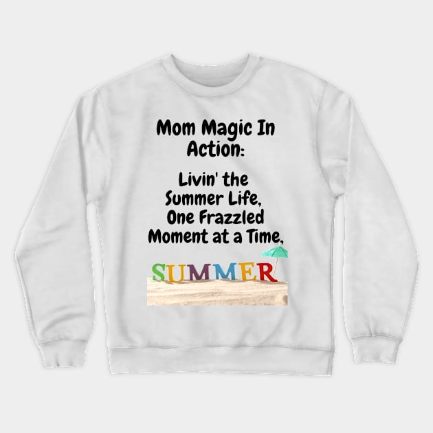 Summer Magic Chaos Crewneck Sweatshirt by Pathway Prints